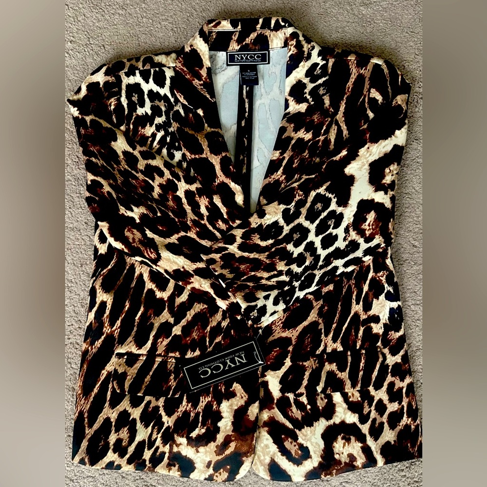 NYCC Animal print blazer